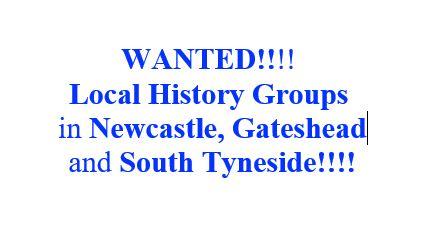Wanted, local history groups