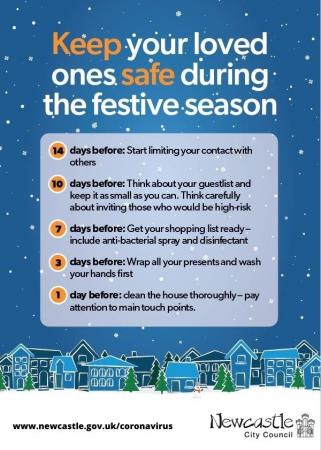 Additional guidance for preparing for Christmas