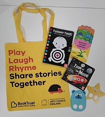 Bookstart bag and contents