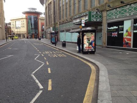 Photograph of City Centre Bus Stop