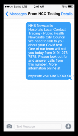 Newcastle Covid Test Texts Newcastle City Council