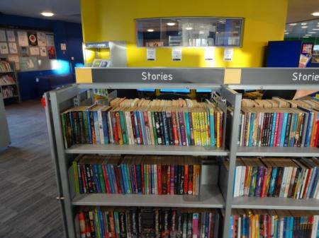 City Library children's bookshelves