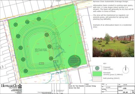 Byrness Close landscape layout plan
