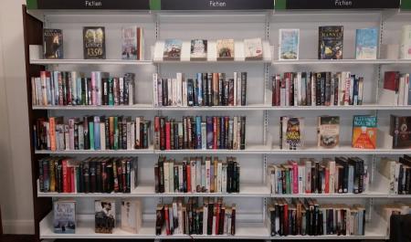 Cruddas Park book shelves