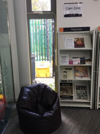 High Heaton Library calm zone