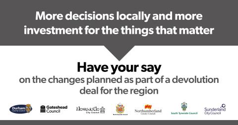 North East devolution - have your say