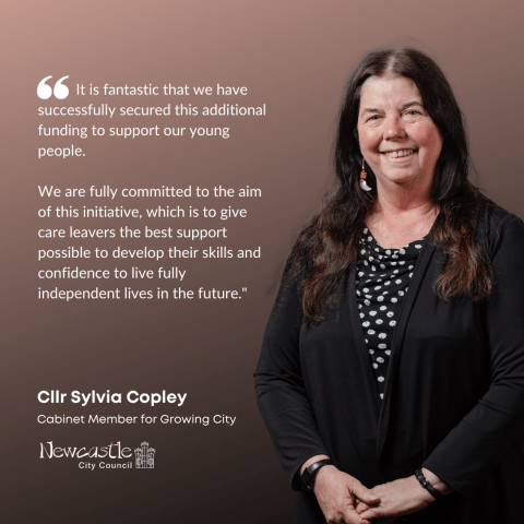 ​​​​​​​Cllr Sylvia Copley, Cabinet Member Growing City, Newcastle City Council