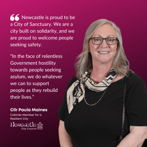 Cllr Paula Maines, Cabinet Member for a Resilient City, Newcastle City Council