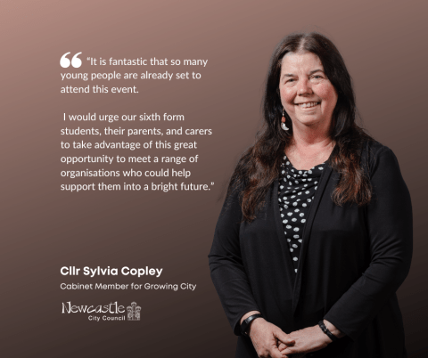 Cllr Sylvia Copley, Cabinet Member, a Growing City, Newcastle City Council