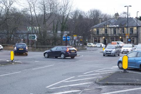 Haddricks Mill double roundabout is one of the schemes that are set to restart