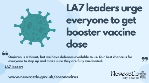 LA7 leaders urge everyone to get booster vaccine dose