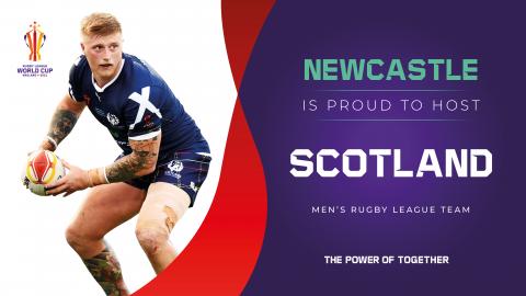 Newcastle will be the base for the Scotland men's team. 