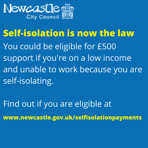 Self-isolation is now law