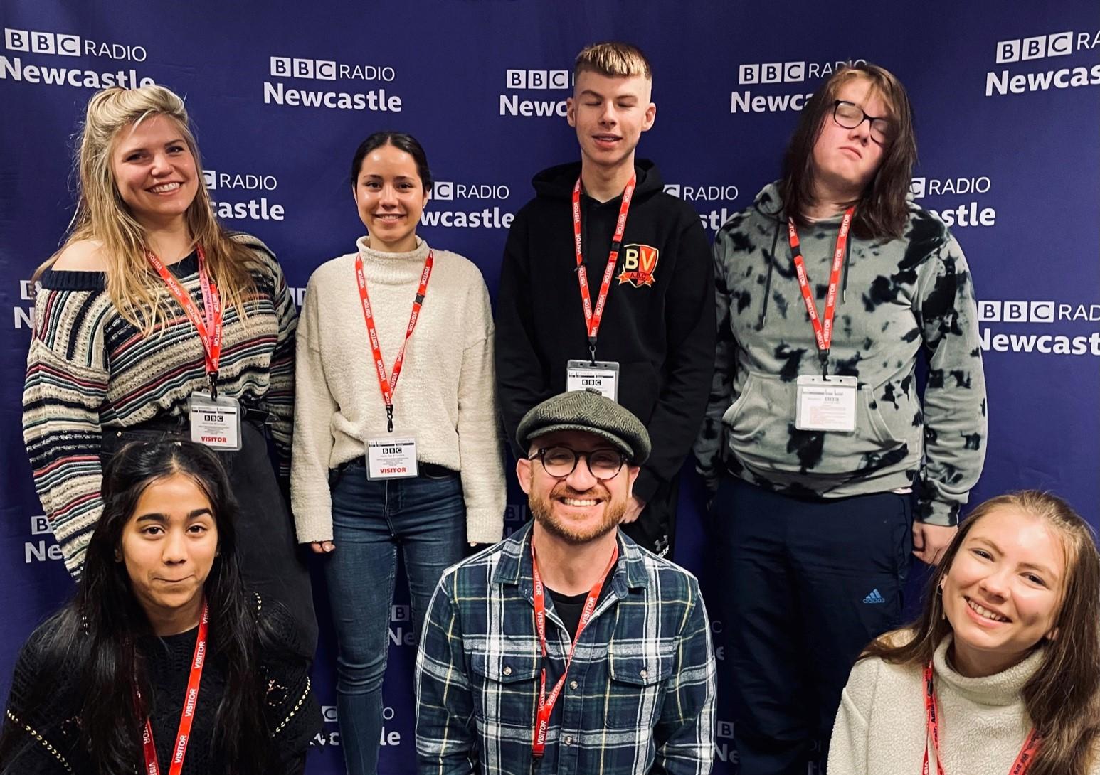 Young people joined BBC Radio Newcastle as part of the Takeover Challenge