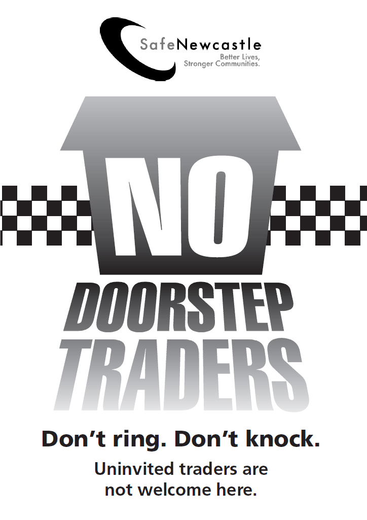 No Cold Calling Zone flyer