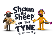 Shaun the Sheep on the Tyne