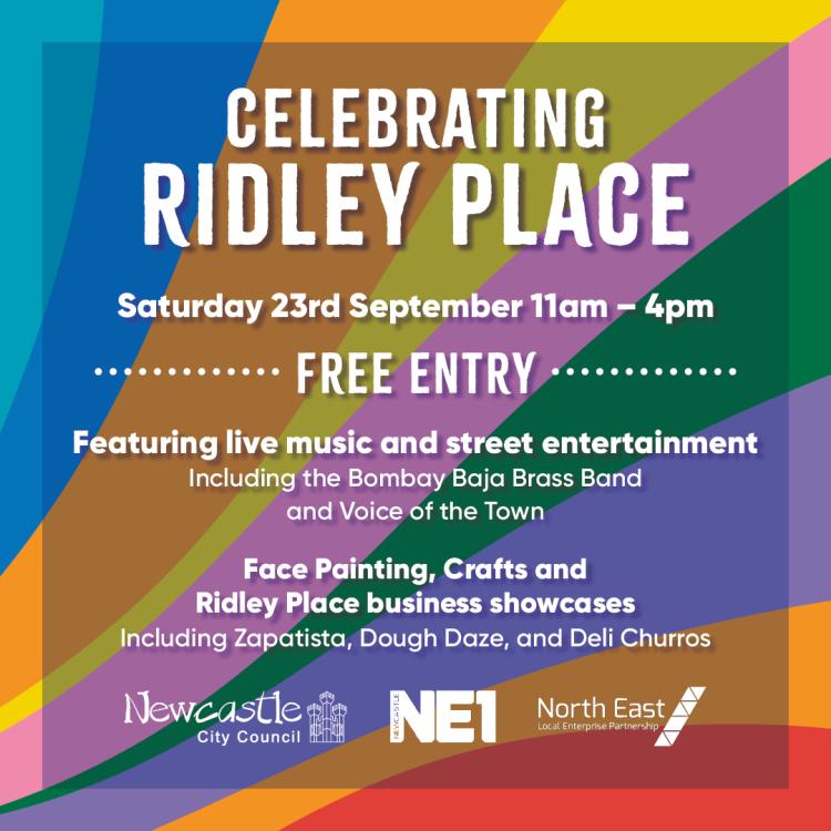 An event to celebrate Ridley Place this Saturday